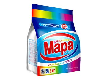 Стиральный порошок Мара Ўзор чысціні Для цветного 3 кг