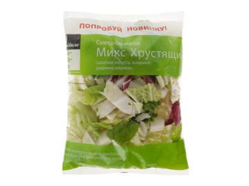 Овощная смесь Правило салата Микс Хрустящий 170 г в Жлобине Санта