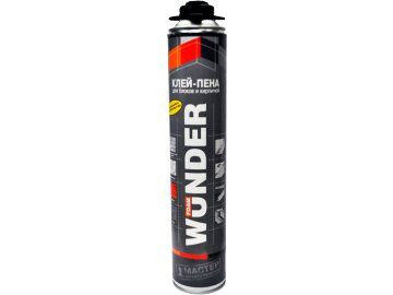 Клей-пена для блоков и кирпичей WUNDER  850 мл
