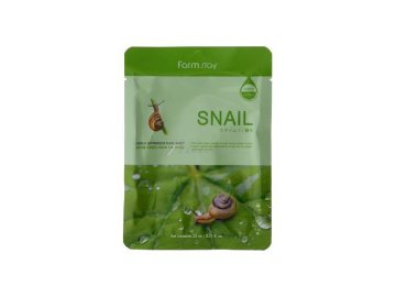 Маска тканевая для лица FARMSTAY с фильтратом улитки