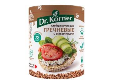 Хлебцы Dr.Korner гречневые хрустящие 100 г в Пинске Санта