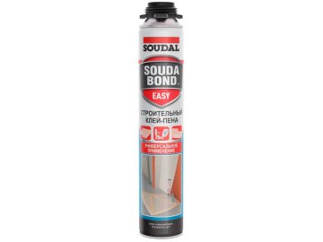 Клей строительный полиуретановый пистолетный Soudal SOUDABOND Easy 750 мл на акции в магазинах Ома