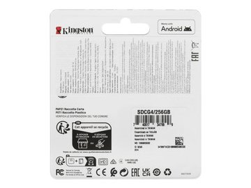 Карта памяти Kingston Canvas Go! Plus microSDXC 256GB (SDCG4/256GB) 5 элемент