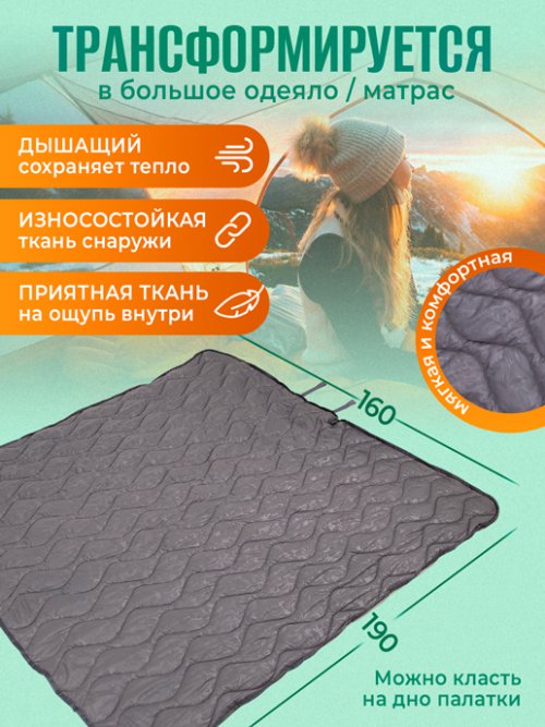 Спальный мешок Тайга Soft, фото 3 из 150
