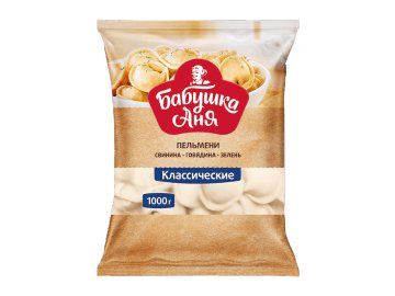 Санта акции и скидки Мосты - Пельмени Бабушка Аня Сочные 430 г