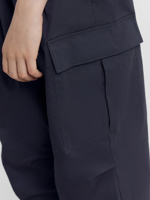 Брюки для девочек графитово-серые, фото 5 из 5