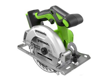 Циркулярная пила Greenworks GD24CS165 1501607 (без АКБ и ЗУ)