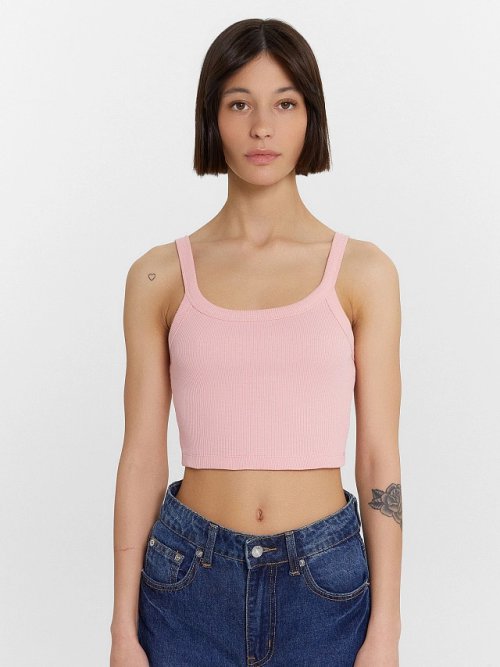 Топ женский розовый, фото 1 из 6