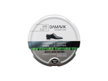 Воск для обуви из гладкой кожи DAMAVIK бесцветный, 75 мл