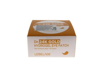 Патчи гидрогелевые для глаз LEBELAGE Dr. 24K Gold, 90 г