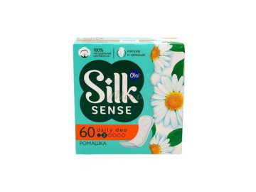 Прокладки ежедневные OLA! Silk Sence Daily Deo Ромашка, 60 шт
