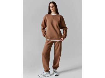 Теплый комплект женский коричневый с начесом