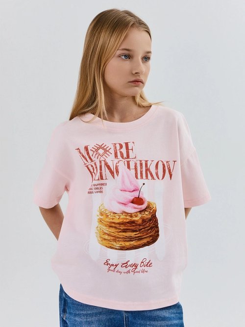 ФУТБОЛКА ДЛЯ ДЕВОЧЕК, фото 1 из 28
