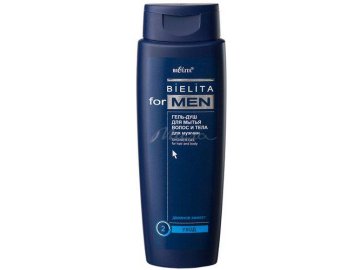 Гель для душа БЕЛИТА For Men Для волос и тела, 400 мл на акции в магазинах Мила