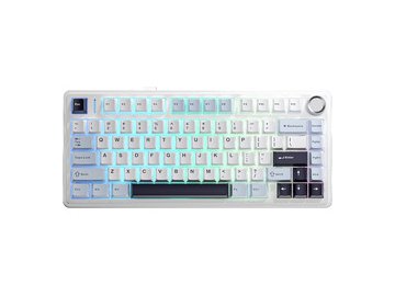 Клавиатура Aula F75 (Light Blue/White/Black Purple Reaper Switches Russia)