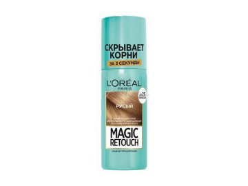 Спрей для волос тонирующий LOREAL MAGIC RETOUCH для мгновенного закрашивания отросших корней, тон Русый, 75 мл