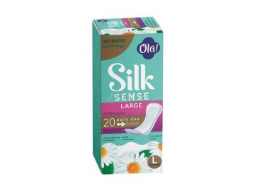 Прокладки женские ежедневные OLA! Silk Sense Ромашка, 20 шт