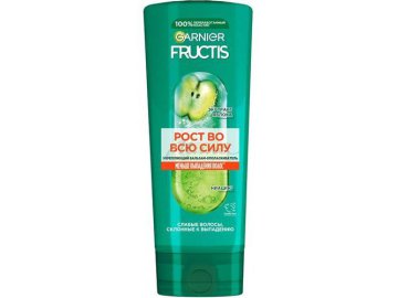 Бальзам для волос FRUCTIS Рост во всю силу, 387 мл