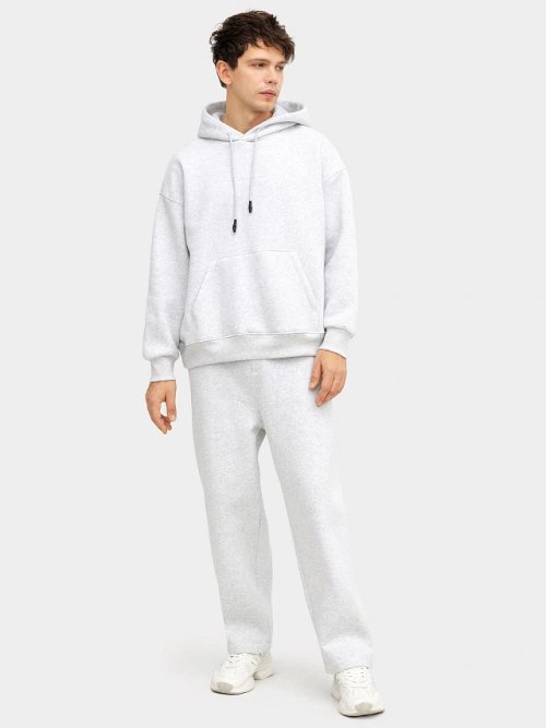 Брюки мужские теплые в сером цвете, фото 2 из 6