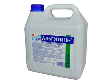 Химия для бассейна Маркопул Кемиклс АЛЬГИТИНН канистра 3кг (для борьбы с водорослями)