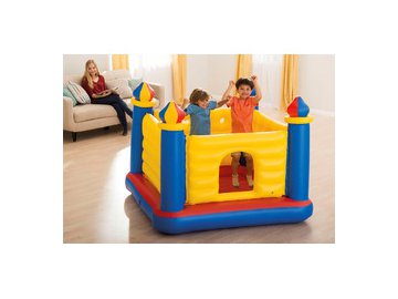 Надувной игровой центр-батут Intex Замок 48259 (175х175х135 см)