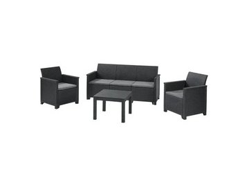 Набор садовой мебели Keter Elodie 3 set 2461650 (графит)
