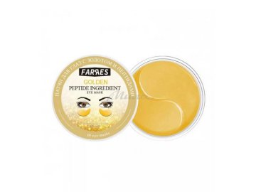 Патчи для глаз FARRES с золотом и пептидами, 60 шт