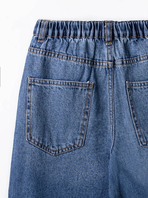 Джинсы для мальчиков Baggy relaxed fit синие, фото 8 из 8