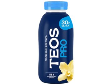 Коктейль молочный Teos Pro ваниль 330 г