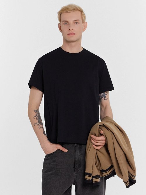 Футболка мужская черная, фото 5 из 6