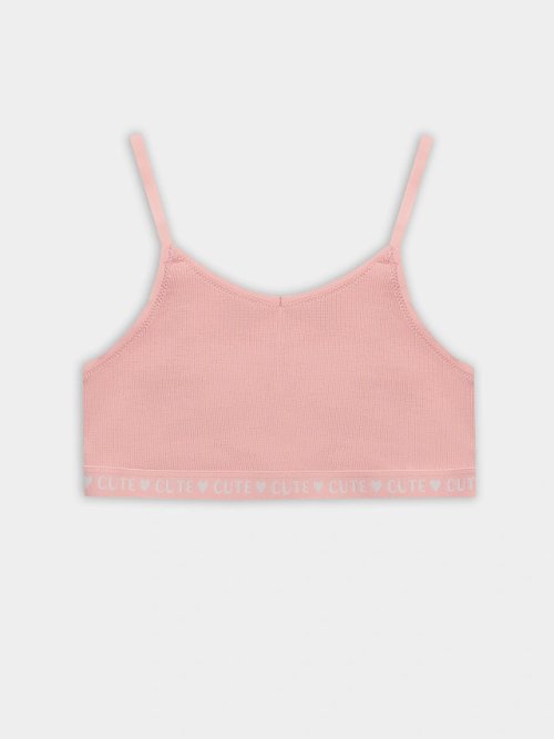Бюстье для девочек розовое, фото 1 из 12