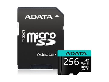 Карта памяти ADATA Premier Pro AUSDX256GUI3V30SA2-RA1 microSDXC 256GB (с адаптером)