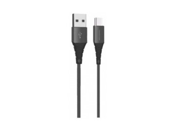 Кабель usb - type-c atomic hq-base 30242 (type-c, 100 см, черный) Электросила
