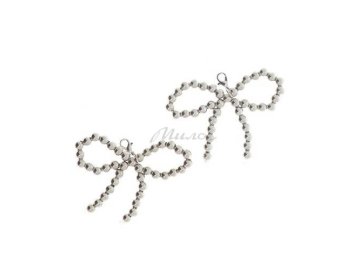 Украшение-брелок Бант на обувь, 1 пара, арт. SLWUYR-3