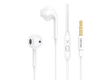 Наушники Vipfan M15 (белый) из каталога 5 элемент