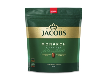 Кофе JACOBS Монарх раств сублим 500г