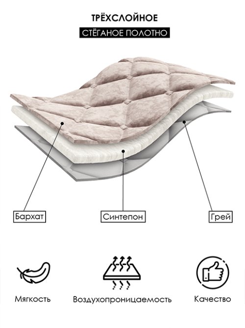 Покрывало «Кристалл» 140х220 см, фото 22 из 304