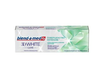 Мила акции Белыничи - Паста зубная BLEND-A-MED 3D White Luxe Совершенство интенсив, 75 мл