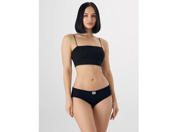 Трусы слипы женские черные