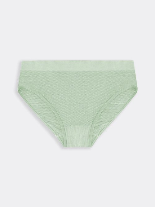Трусы женские классические в яблочно-мятном цвете, фото 6 из 24