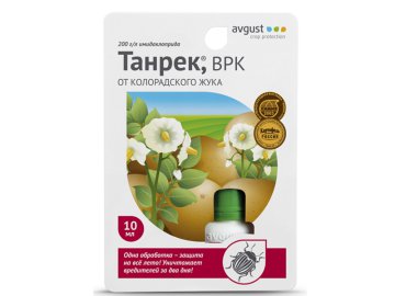 Средство защиты от колорадского жука и комплекса вредителей August Танрек 10мл