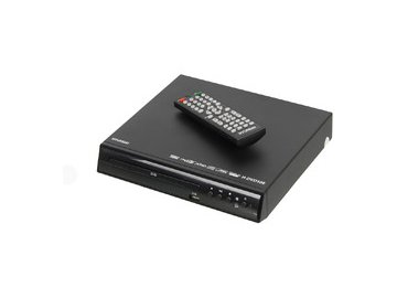 Плеер DVD Hyundai H-DVD100 черный ПДУ