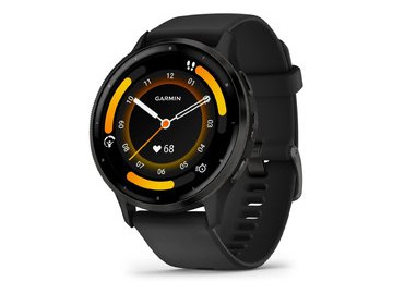 Умные часы Garmin Venu 3 (черный, с силиконовым ремешком)