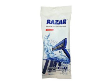 Бритва одноразовая RAZAR 2, 5 шт