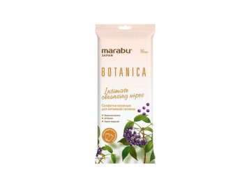 Салфетки влажные MARABU для интимной гигиены, 15 шт на акции в магазинах Мила