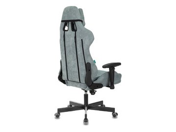 Кресло игровое Zombie VIKING KNIGHT Fabric Light-28 (1372998) серо-голубой