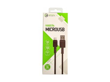 Кабель usb - microusb digitalpart mc-306 (microusb, 3а, 1 м, черный) в Молодечно Электросила