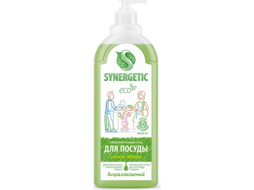 Ср-во д/пос биоразл.SYNERGETIC(яблоко)1л на акции в магазинах Евроопт