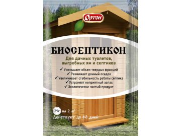 Средство для дачных туалетов Биосептикон Ортон 25г