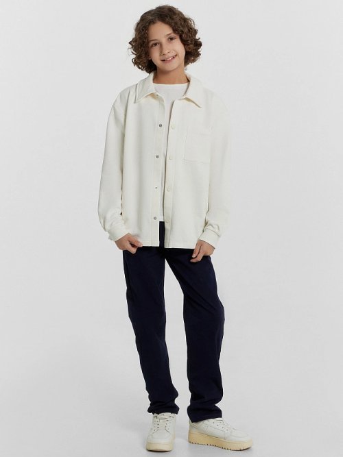 Толстовка для мальчиков кремовая, фото 2 из 6